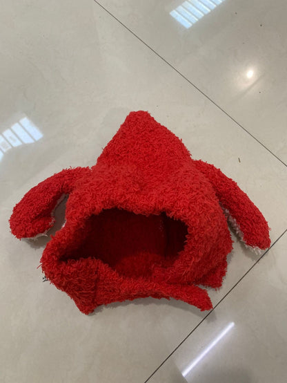 Hat Korean Style Rabbit Ears Plush Kids' Headwear