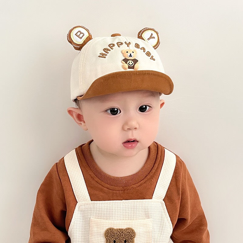 Cute Boy Peaked Spring Thin Turban Kids' Headwear