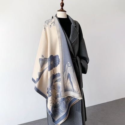 Warm Fashion Elegant Air-conditioned Room Shawl Scarfs