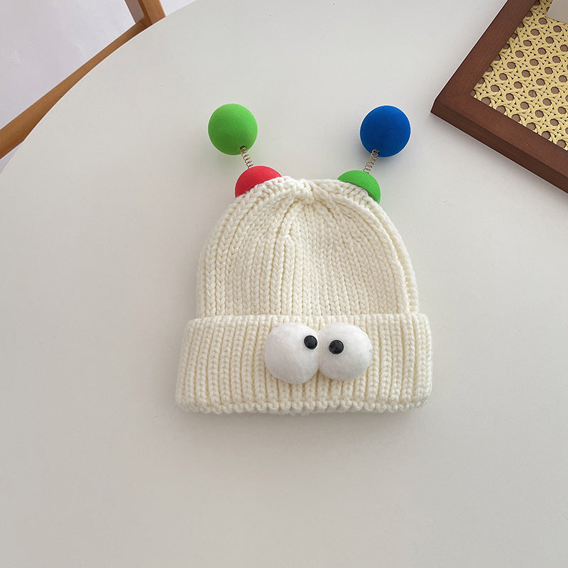 Male Female Cute Warm Beanie Hat Kids' Headwear