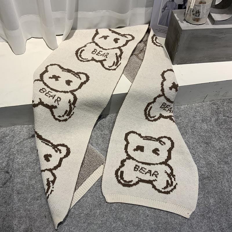 Women's Winter High-grade Korean Fashionable Warm Knitted Scarfs