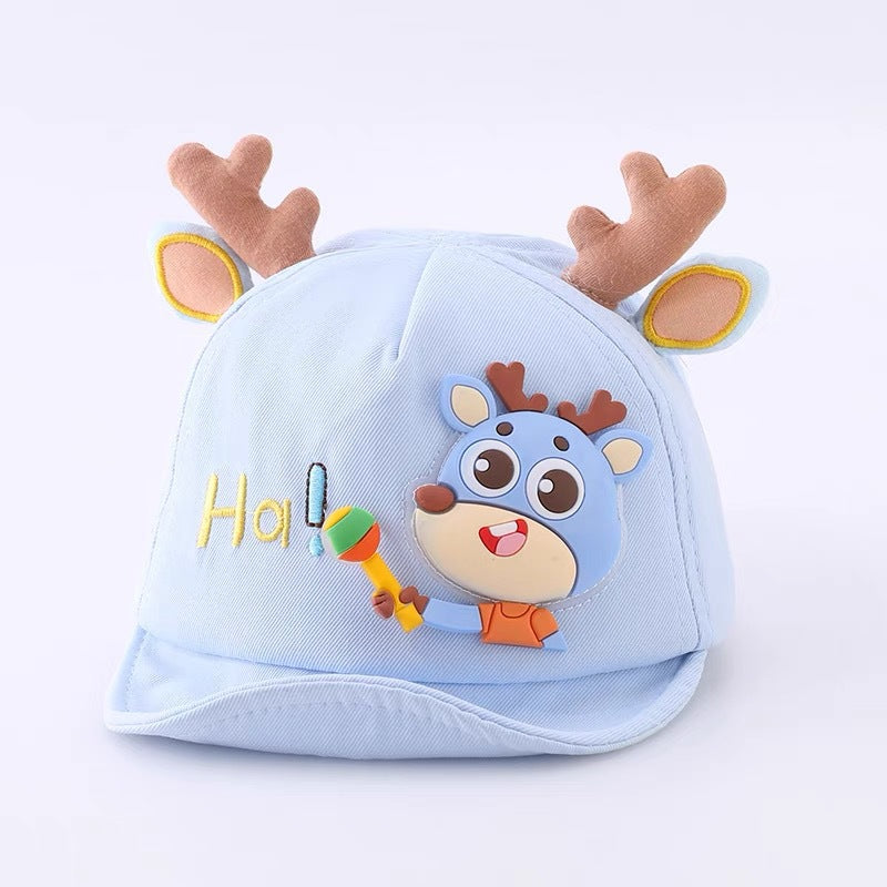 Children's Hat Turban Peaked Cartoon Sun Protection Kids' Headwear