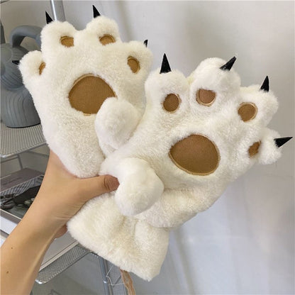 Paw For Boys Fleece Lined Padded Warm Gloves