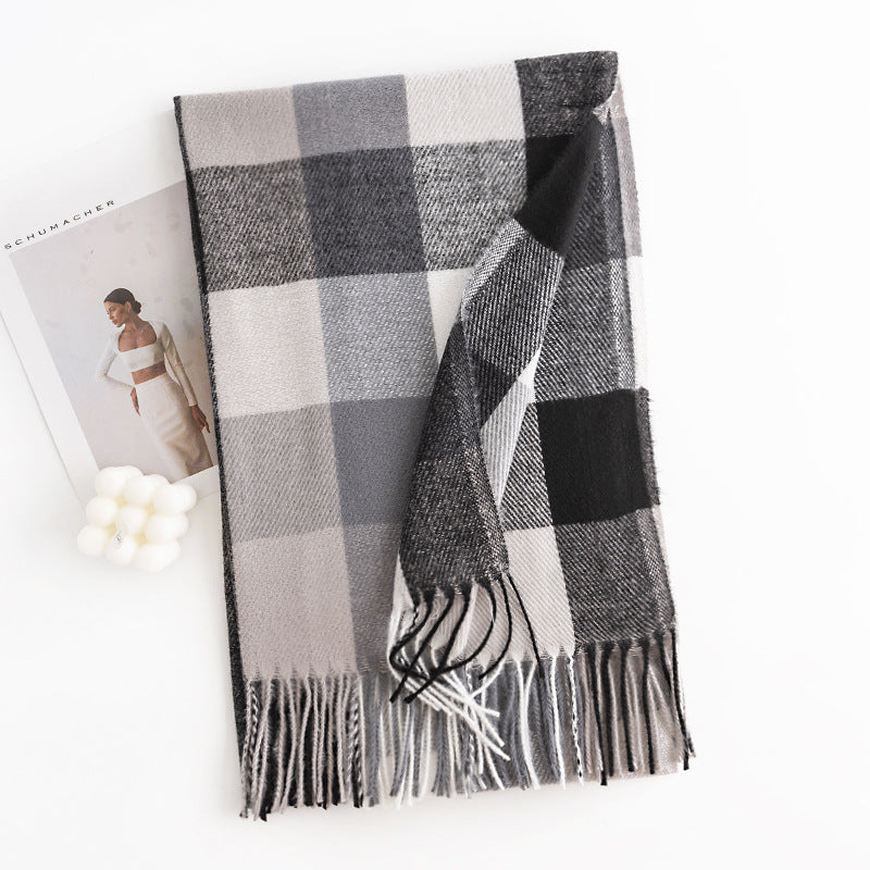 Personality Trendy Artificial Cashmere Style Female Fashion Scarfs