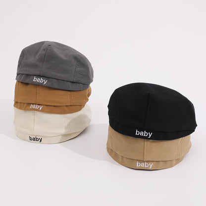 Children's Hat Fashion Korean Style Solid Color Kids' Headwear