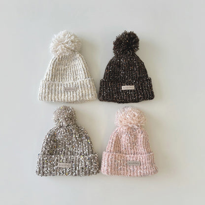 Children's Hat Versatile Sleeve Knitted Wool Kids' Headwear