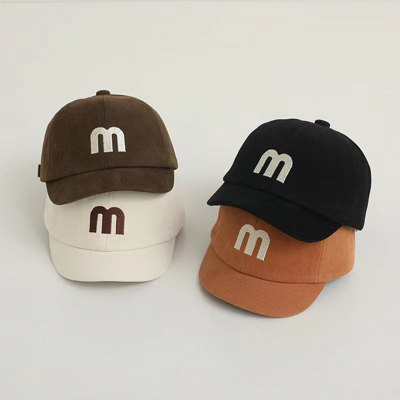 Children's Korean Style Boys Letter Label Baseball Kids' Headwear