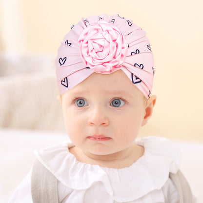 Children's Beanie Born Printed Indian Hat Sleeve Kids' Headwear