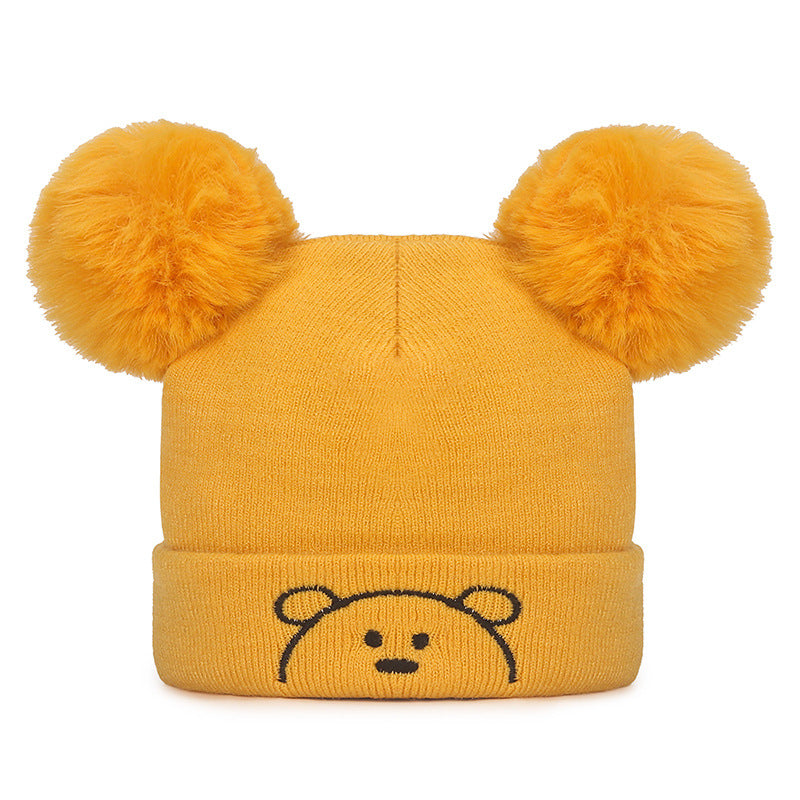 Born Young Years Old Warm Wool Kids' Headwear