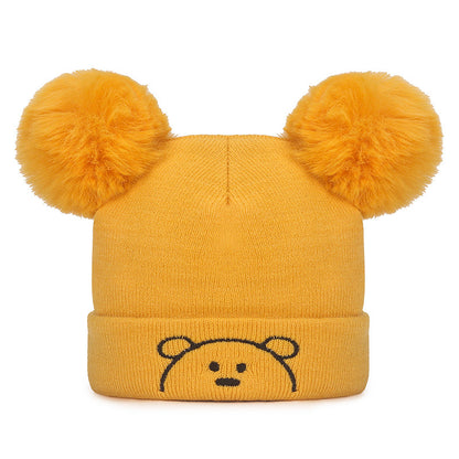 Born Young Years Old Warm Wool Kids' Headwear