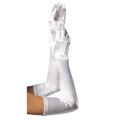 Sleeve Cover Extended Dress Satin Wedding Performance Ball Gloves