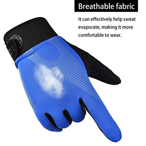 Women's & Men's Cycling Ice Silk Breathable Thin Outdoor Sports Fishing Gloves