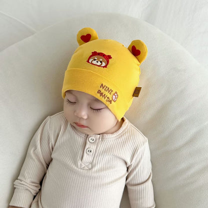 Bear Hat Born Cute Beanie Fox Kids' Headwear