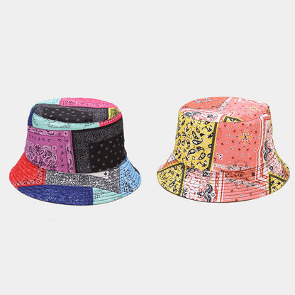 Women's & Men's Paisley Fisherman Hat Double-sided Fashion Sun Hats & Caps