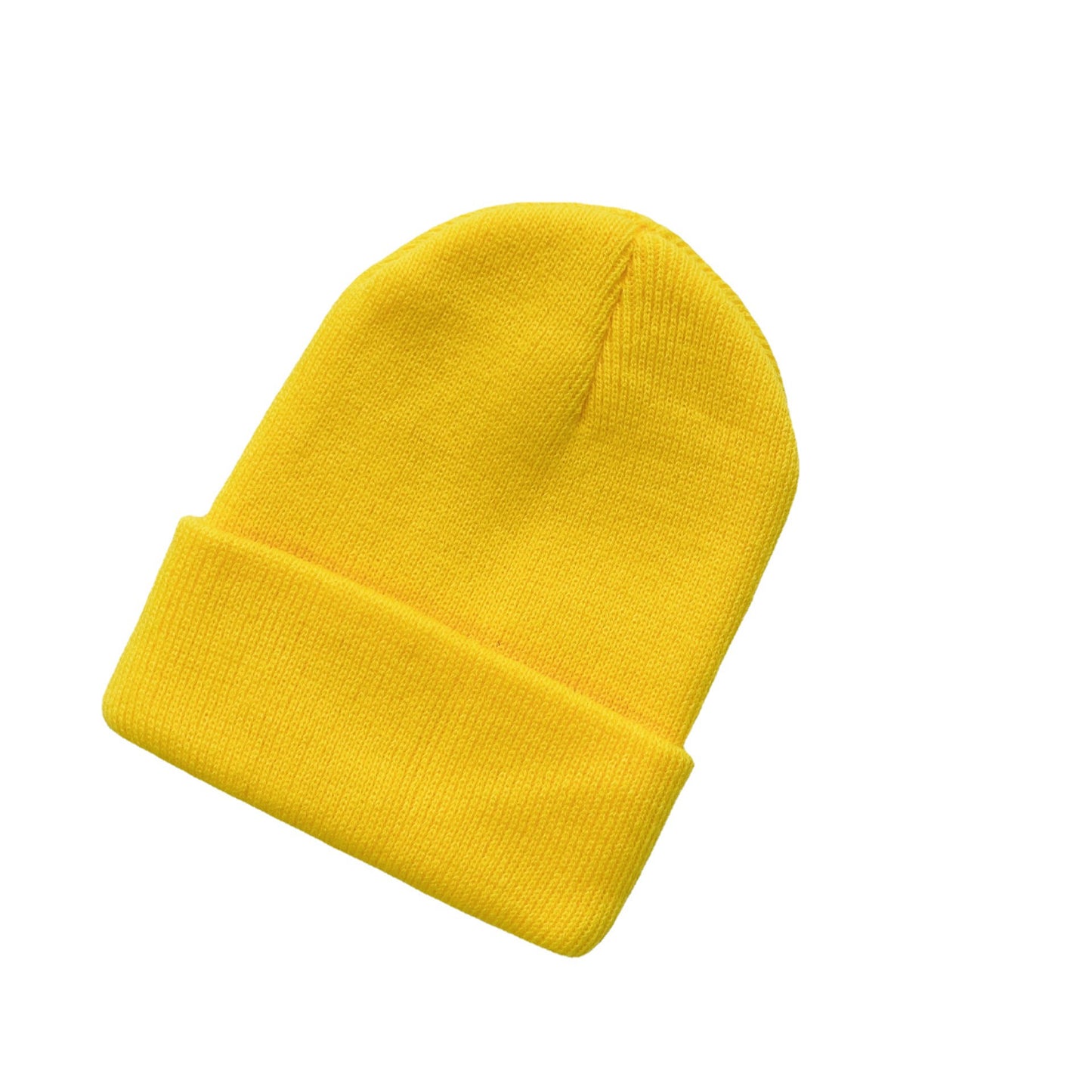 Children's Color Knitted Korean Casual Acrylic Woolen Kids' Headwear