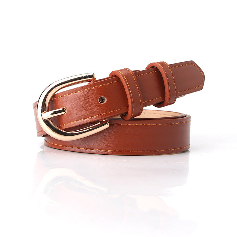 Women's Trendy Style Korean Simple Pin Buckle Belts