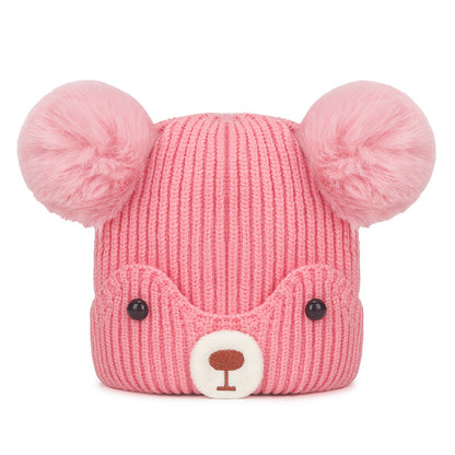 Children's Winter Keep Warm Hat Cute Boys Kids' Headwear