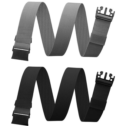 Women's & Men's Plastic Buckle Stretch Tactical Hiking Adjustable Heavy Belts