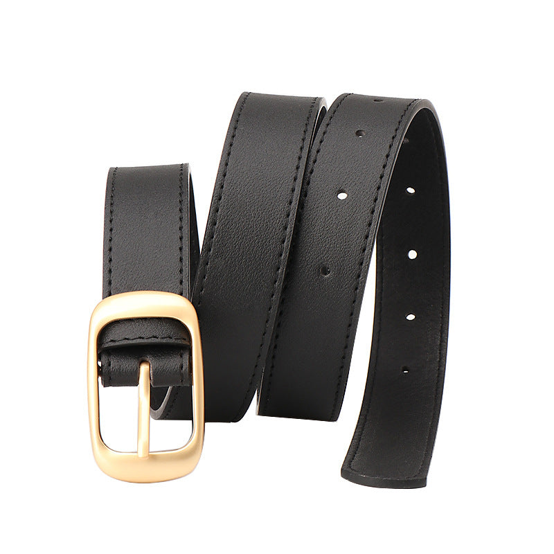 Women's Sense Pin Buckle Female Ornament Jeans Belts