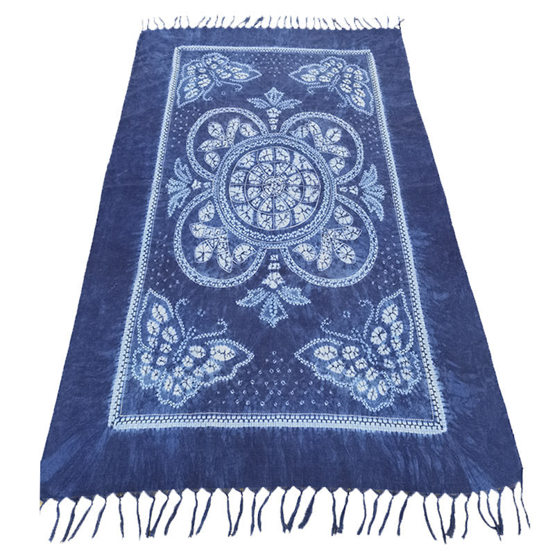 Style Yunnan Travel Printing Cotton Linen Scarfs