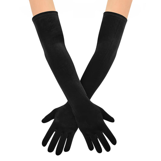 Women's Stage Performance Etiquette Retro Dance Winter Gloves