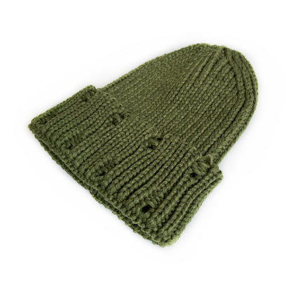 Children's Brother Knitted Hat Fashion Holes Beggar Kids' Headwear