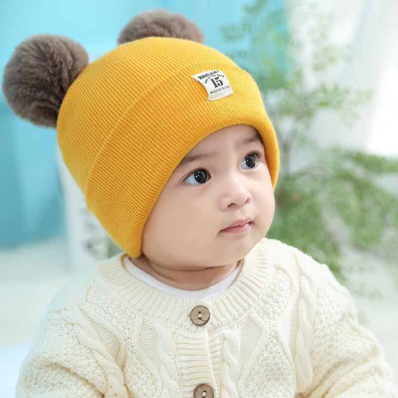 Winter Warm Wool Hat Born Months Kids' Headwear