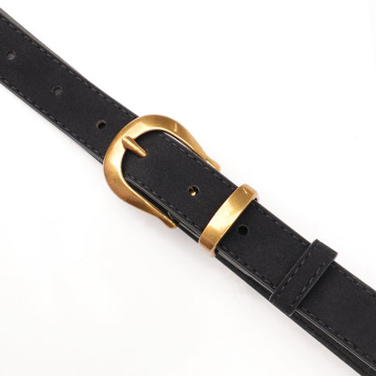 Women's Retro Easy Matching Fashion Simple Suede Belts