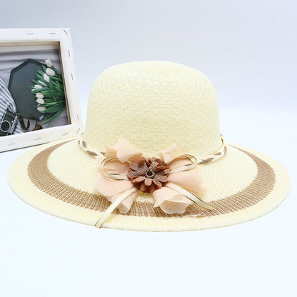 Women's Straw Hat Seaside Beach Versatile Fashion Hats & Caps