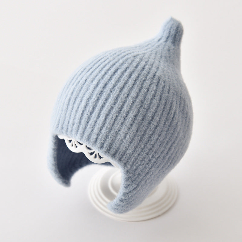 Cute Knit Male Female Knitted Ear Kids' Headwear