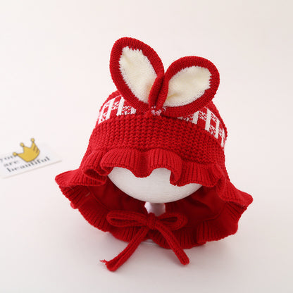 Super Cute Rabbit Pullover Boys Earmuffs Kids' Headwear