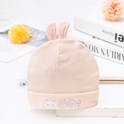 Single Layer Born Fetal Pure Cotton Kids' Headwear