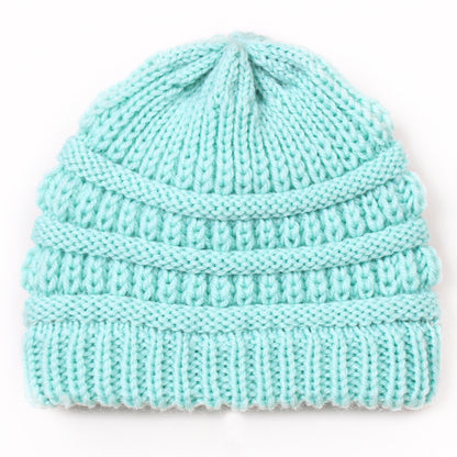 Children's Hat Warm Candy Color Boy Infant Kids' Headwear