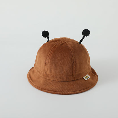 Letters Korean Style Soft Brim Peaked Kids' Headwear