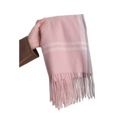 Women's High-grade Warm Elegant Plaid Shawl Scarfs