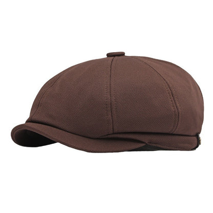 Women's & Men's Outdoor Hat British Retro Fashion Octagonal Hats & Caps