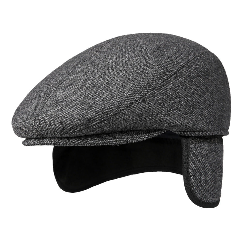 Men's Thickened Earflaps Hat For The Elderly Grandpa Dad Old Hats & Caps