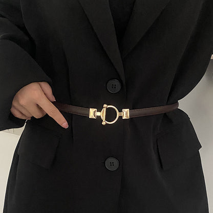 Waist Chain With Suit Coat Dress Trimming Versatile Simple Belts