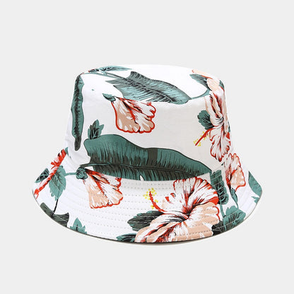 Women's Printed Double-sided Sun Summer Outdoor Travel Hats & Caps