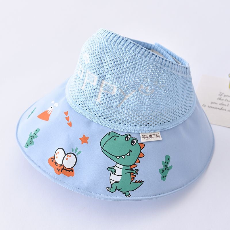 Children's Sun Hat Summer Boy Topless Uv Kids' Headwear