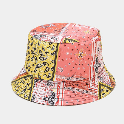 Women's & Men's Paisley Fisherman Hat Double-sided Fashion Sun Hats & Caps