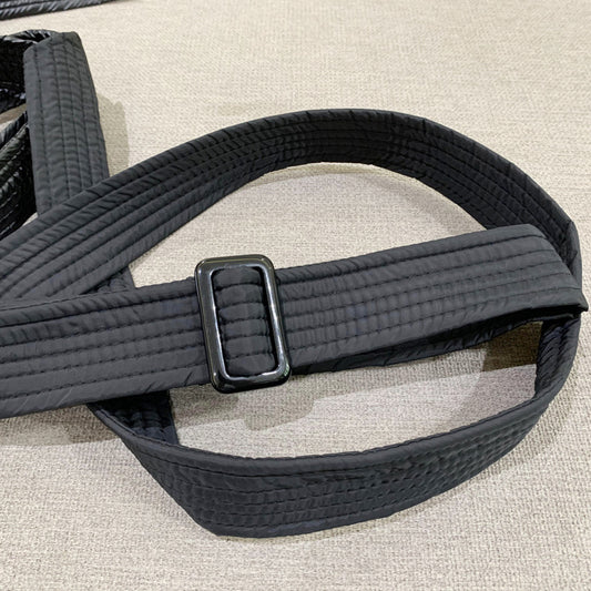 Women's Versatile Wide Down Widened Cotton Bow Belts