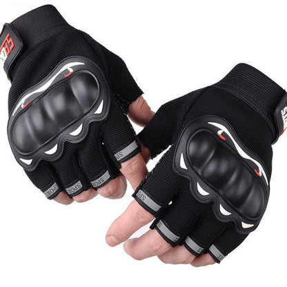 Men's Sports Motorbike Outdoor Racing Hard Shell Gloves