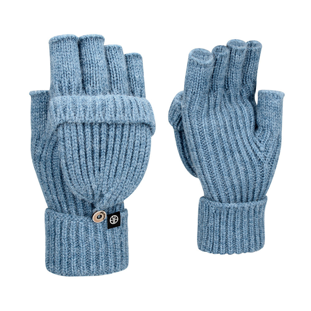 Touch Screen Warm Double Layer Thickened Gloves