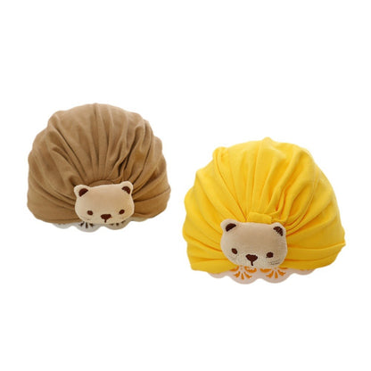 Cartoon Bear Hat Cat Head Indian Born Fetal Kids' Headwear