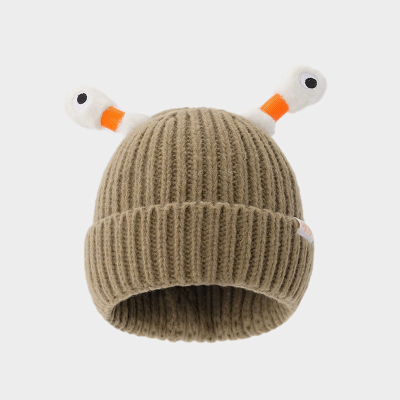 Children's Woolen Cute Cartoon Funny Tentacles Boys Warm Kids' Headwear