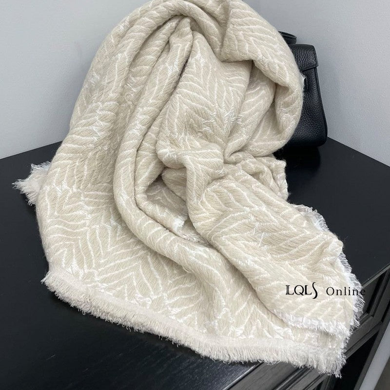 Women's Outer Wear Long Talma Winter Warm Scarfs