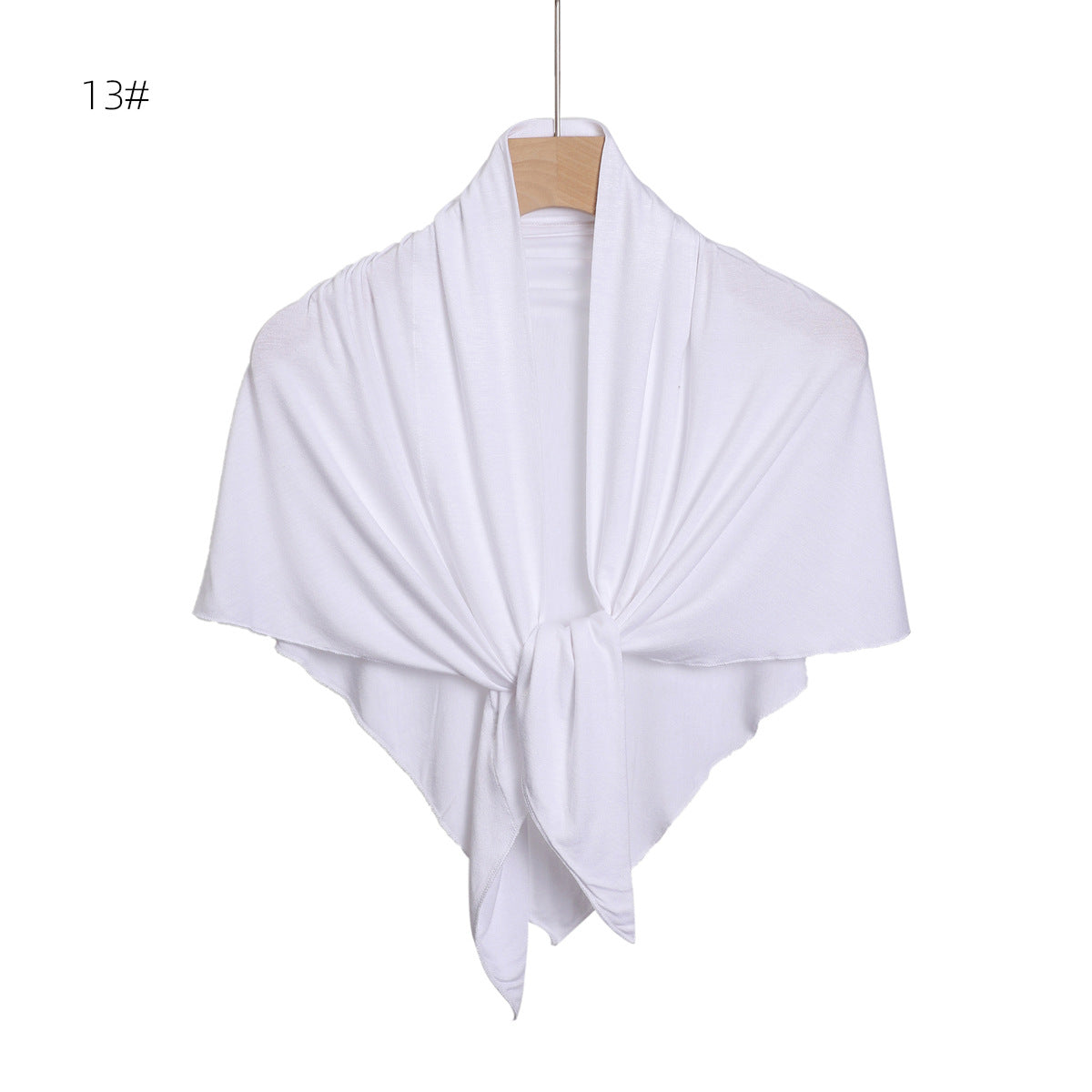 Women's Triangular Binder Elastic Mercerized Cotton Hair Scarfs