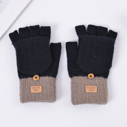 Women's & Men's Knitted Touch Screen Full Finger Thermal Extra Thick Gloves