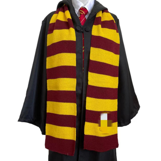 Cool Glamorous Harry Potter Striped Knitted Scarfs